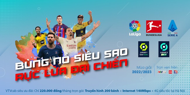 Xem trọn vẹn bóng đá châu Âu mùa giải 2022/2023 ở kênh nào? - Ảnh 1.