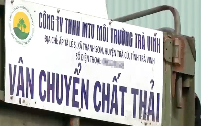 Công ty TNHH MTV Môi trường Trà Vinh có trụ sở chính ở huyện Trà Cú, tỉnh Trà Vinh. Ảnh: Hương Chi