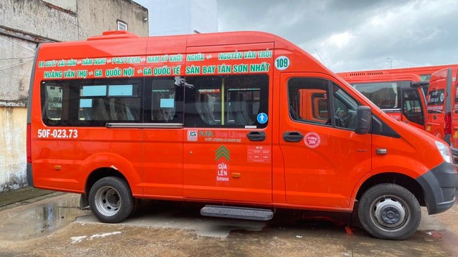 Chính thức khôi phục tuyến xe buýt 109 đi sân bay Tân Sơn Nhất - Ảnh 1.