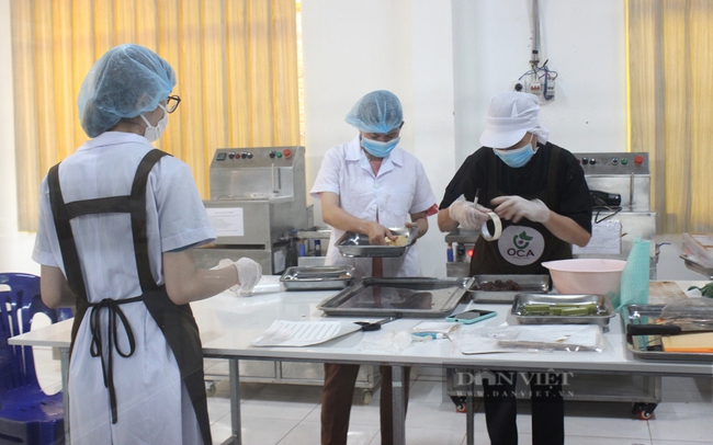 Phòng nghiên cứu sản phẩm chocolate ở công ty ca cao Thành Đạt. Ảnh: Nguyên Vỹ