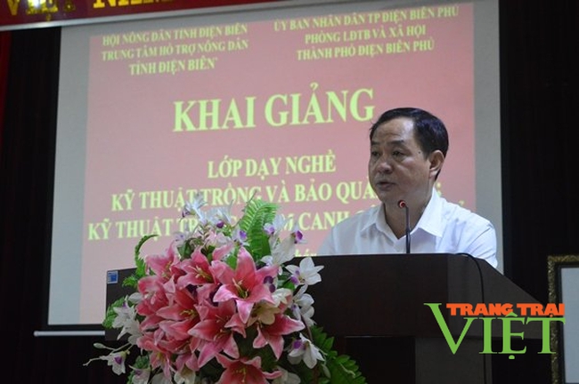 Hội Nông dân tỉnh Điện Biên:  Chú trọng công tác đào tạo nghề giúp hội viên phát triển kinh tế   - Ảnh 1.