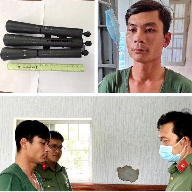 Ninh Thuận: Bắt đối tượng có 5 tiền án dùng súng bắn vào nhà dân rồi bỏ trốn - Ảnh 1.