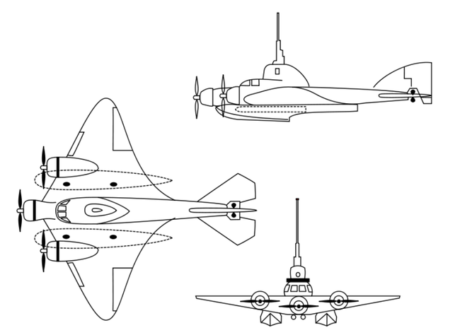 Kỳ lạ dự án thiết kế tàu ngầm bay của kỹ sư Liên Xô - Kỳ 1 - Ảnh 1.
