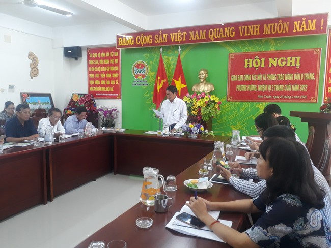 Ninh Thuận: Kiện toàn tổ chức Hội nông dân, phát triển mới hơn 2.560 hội viên  - Ảnh 1.