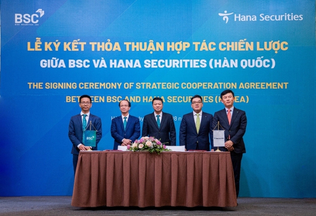 Hana Securities trở thành cổ đông chiến lược của chứng khoán BIDV - Ảnh 1.