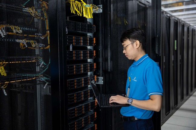 VNPT Cloud với hơn 1.000 Server vật lý đang hoạt động liên tục để cung cấp dịch vụ