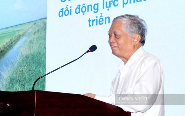 Theo PSG. TS. Bùi Bá Bổng - Nguyên Thứ trưởng Bộ NNPTNT, tỷ lệ sử dụng phụ phẩm nông nghiệp để tạo giá trị tăng thêm và giảm tác động tiêu cực đến môi trường là rất thấp. Ảnh: Trần Khánh
