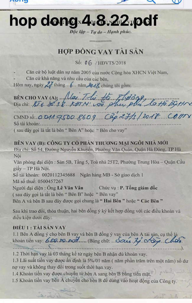 Huy động hơn 510 tỷ đồng &quot;nhẹ như lông hồng&quot;:  Lãnh đạo Công ty Lã Vọng đã dùng &quot;chiêu bài&quot; nào? - Ảnh 2.