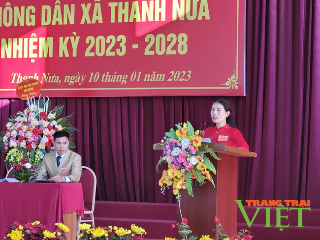 Điện Biên: Đại hội Đại biểu Hội nông dân xã Thanh Nưa lần thứ X, nhiệm kỳ 2023 – 2028   - Ảnh 1.