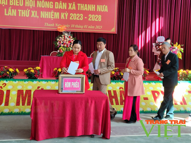 Điện Biên: Đại hội Đại biểu Hội nông dân xã Thanh Nưa lần thứ X, nhiệm kỳ 2023 – 2028   - Ảnh 5.
