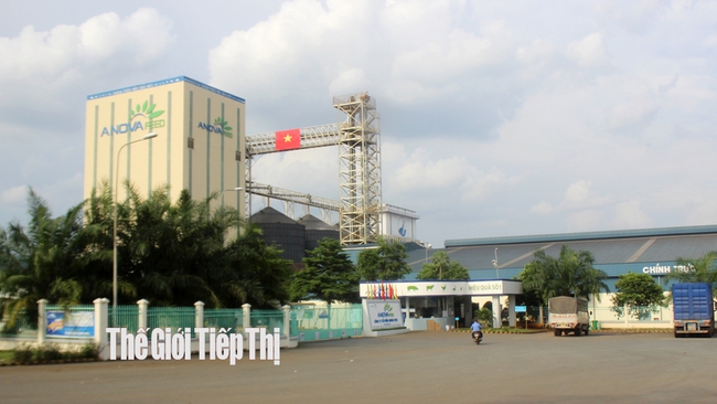 Một nhà máy sản xuất thức ăn gia súc ở KCN Long Khánh, Đồng Nai. Ảnh: Trần Khánh