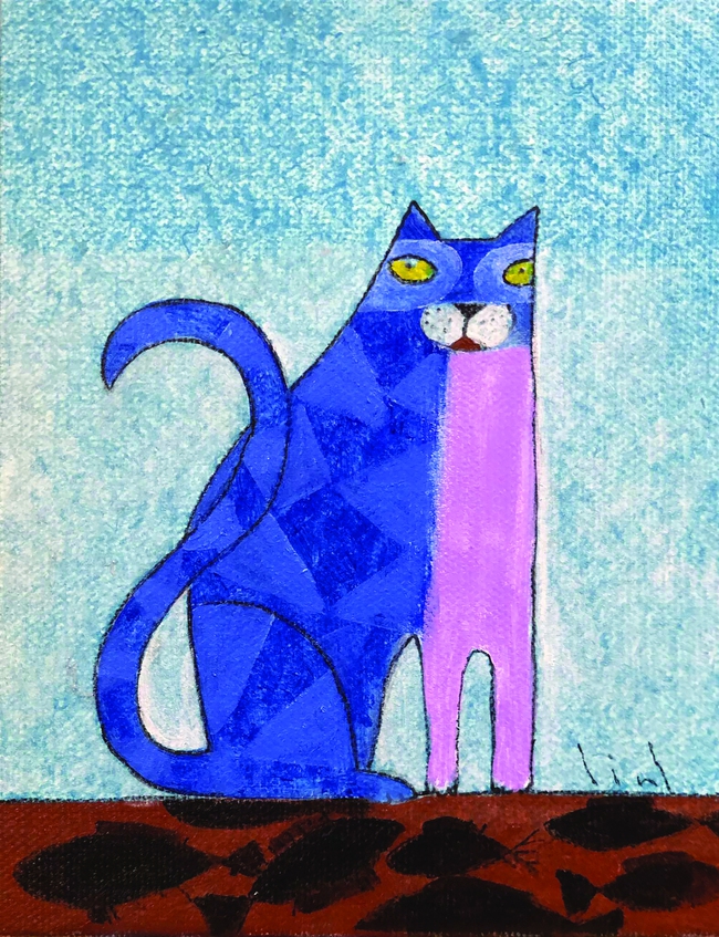 xuan/ Năm Mão vẽ mèo - Ảnh 1.
