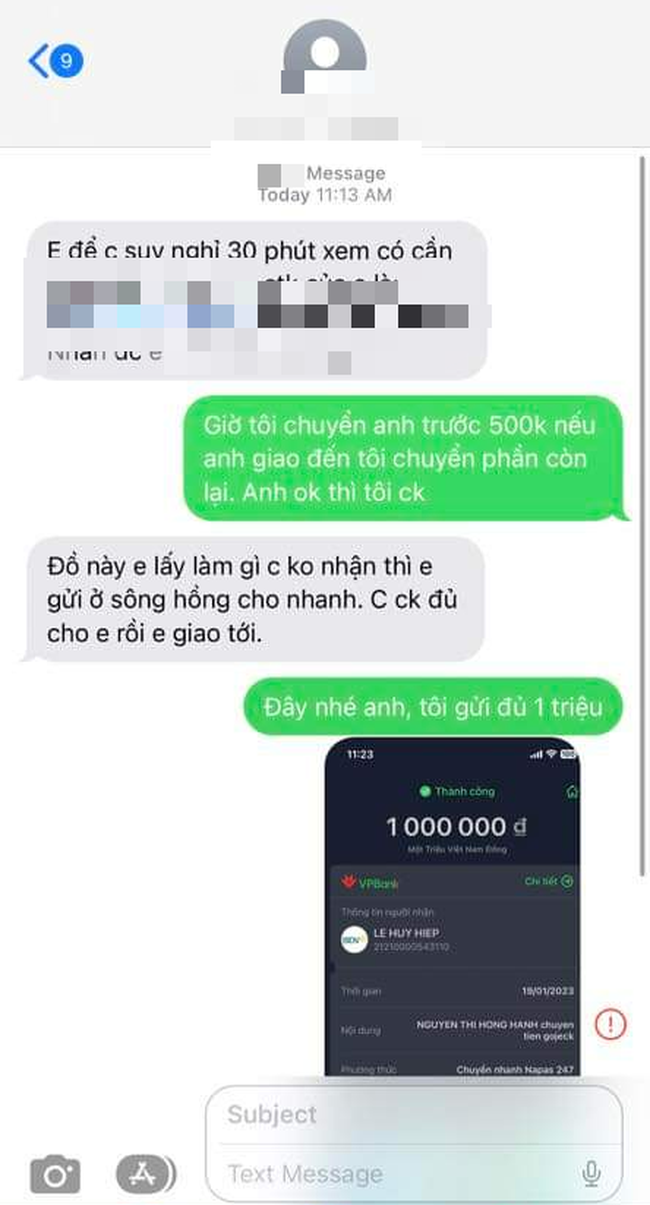 Cô gái trẻ bị tài xế xe ôm công nghệ &quot;tống tiền&quot; khi đặt dịch vụ giao hàng qua app - Ảnh 3.