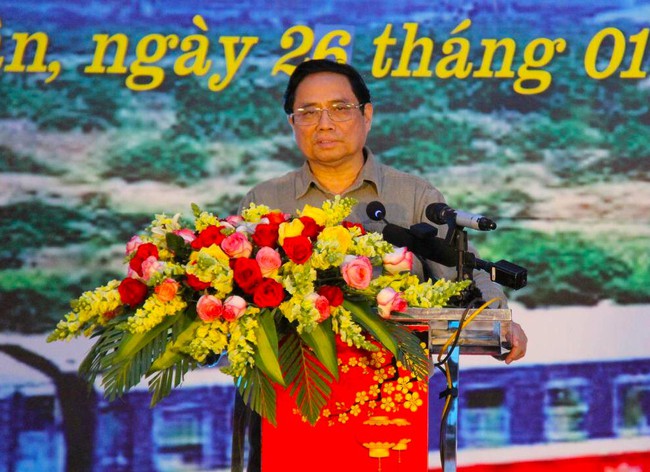Thủ tướng Phạm Minh Chính phát động ra quân cải tạo, nâng cấp đường sắt tại Ninh Thuận - Ảnh 4.