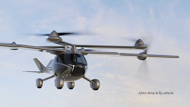 Xe điện eVTOL “lái và bay” đầu tiên trên thế giới ra mắt tại CES 2023 - Ảnh 1.