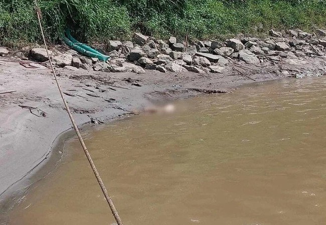 Hà Nội: Điều tra vụ thi thể người phụ nữ bị phân xác, nổi trên sông Hồng - Ảnh 1.