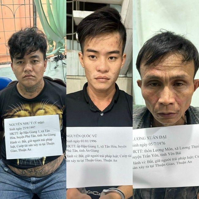 Bình Dương: Triệt xóa băng nhóm mang nhiều tiền án dụ dỗ người dân phê ma túy rồi lừa bán qua Campuchia - Ảnh 1.