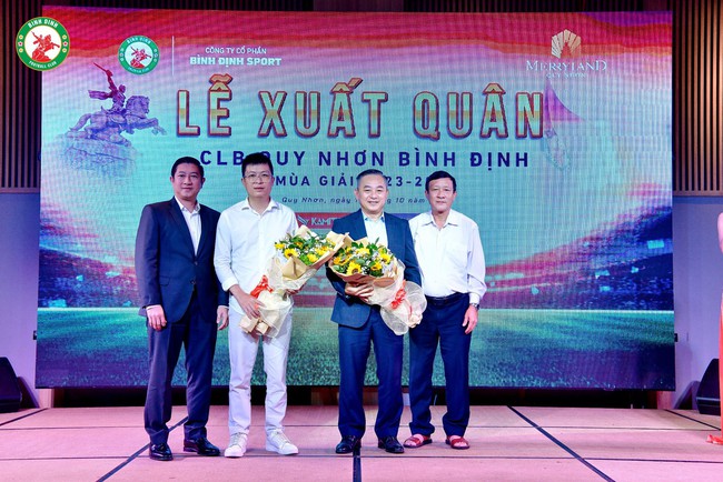 CLB Quy Nhơn Bình Định có nhà tài trợ mới, sẵn sàng cho V.League 2023/2024 - Ảnh 1.