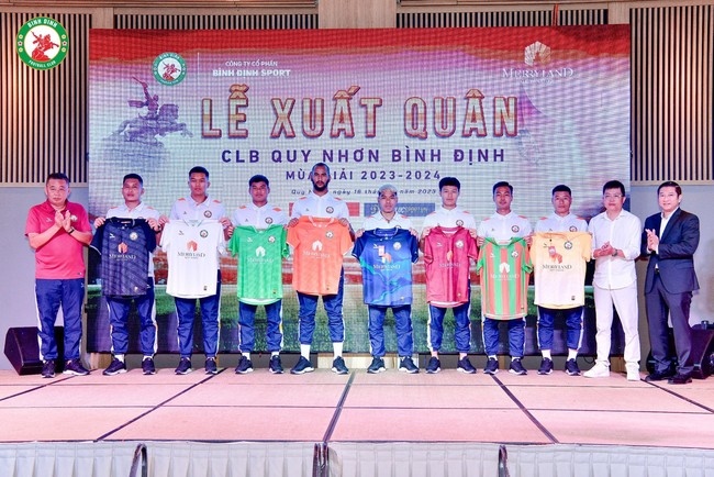 CLB Quy Nhơn Bình Định có nhà tài trợ mới, sẵn sàng cho V.League 2023/2024 - Ảnh 2.