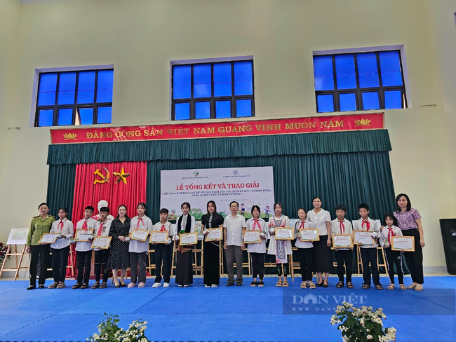 Quỹ Bảo vệ và Phát triển rừng tỉnh Điện Biên trao giải  Hội thi vẽ tranh năm 2023   - Ảnh 2.