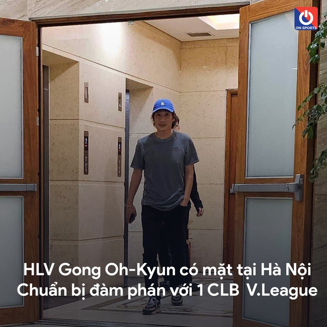 HLV Gong Oh-kyun có mặt tại Hà Nội, chuẩn bị đàm phán với Hà Nội FC? - Ảnh 2.