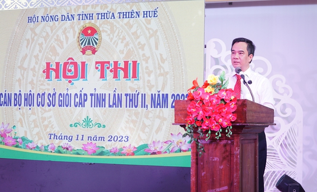 Gay cấn ngày hội đua tài của cán bộ Hội Nông dân cơ sở ở Thừa Thiên Huế  - Ảnh 2.