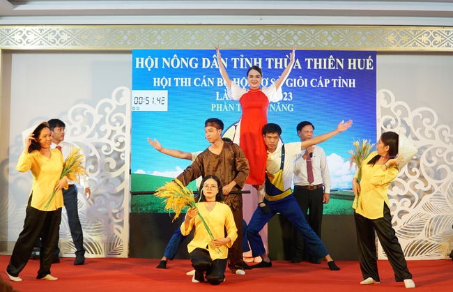Gay cấn ngày hội đua tài của cán bộ Hội Nông dân cơ sở ở Thừa Thiên Huế  - Ảnh 4.