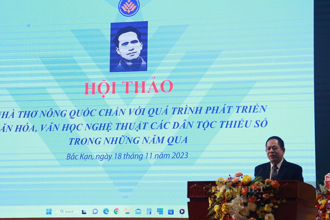 Nhà thơ Nông Quốc Chấn - Người đặt nền móng cho Văn học các dân tộc thiểu số Việt Nam - Ảnh 4.