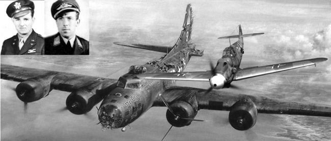 Cuộc chạm trán giữa trời và hành động bất ngờ của một phi công Đức Quốc xã - Ảnh 3.