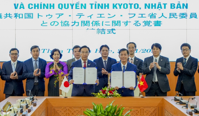 Thừa Thiên Huế hợp tác với Kyoto (Nhật Bản) phát triển tuyến phố xe đạp  - Ảnh 1.