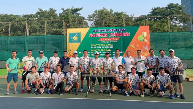 Giải tennis thường niên lần thứ 9 CLB tennis Thăng Long - Ảnh 2.