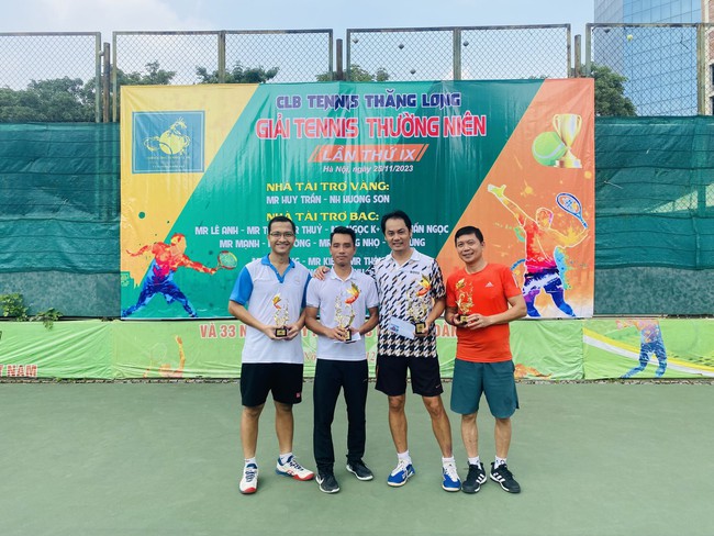 Giải tennis thường niên lần thứ 9 CLB tennis Thăng Long - Ảnh 1.