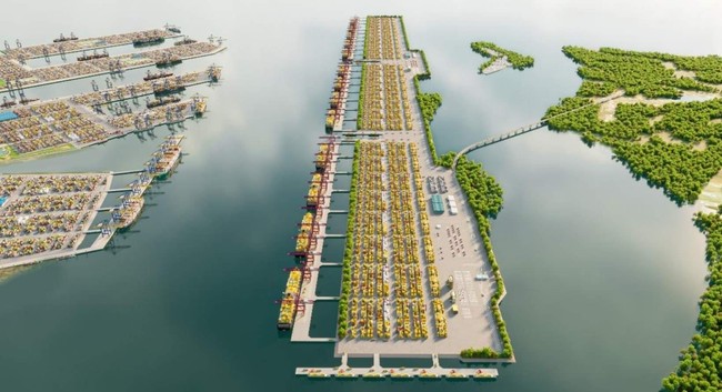 Kết hợp Cảng Cái Mép và Cần Giờ để cạnh tranh với các trung tâm logistics thế giới - Ảnh 1.