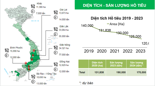 Diện tích và sản lượng cùng giảm, một loại hạt từng thu về tỷ USD &quot;thất thế&quot; - Ảnh 1.