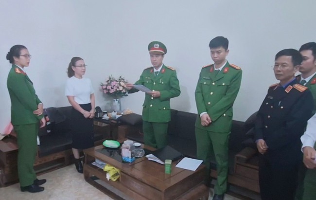 Bắt Nguyễn Thị Xuyến về hành vi lợi dụng các quyền tự do dân chủ - Ảnh 1.