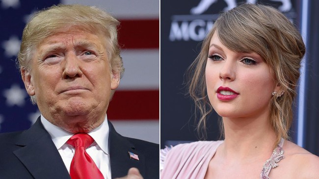 Taylor Swift bị cựu Tổng thống Mỹ Donald Trump chỉ trích - Ảnh 1.