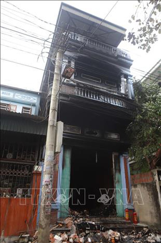 Cháy nhà, 3 mẹ con tử vong thương tâm ở Vĩnh Phúc - Ảnh 2.