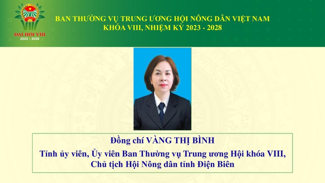 Danh sách 18 đồng chí tham gia Ban Thường vụ Trung ương Hội Nông dân Việt Nam - Ảnh 19.