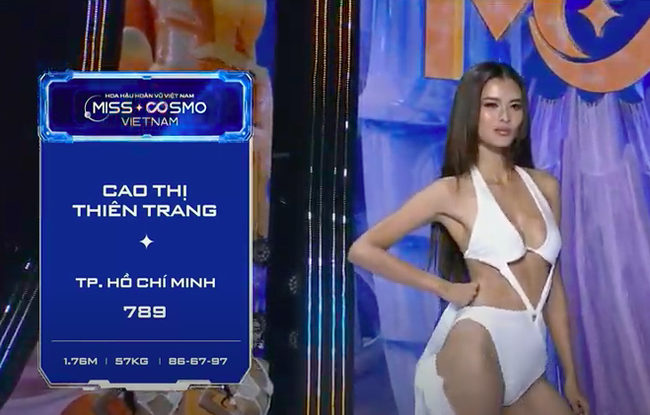 Bán kết Hoa hậu Hoàn vũ Việt Nam 2023: Top 38 trình diễn bikini gợi cảm - Ảnh 5.