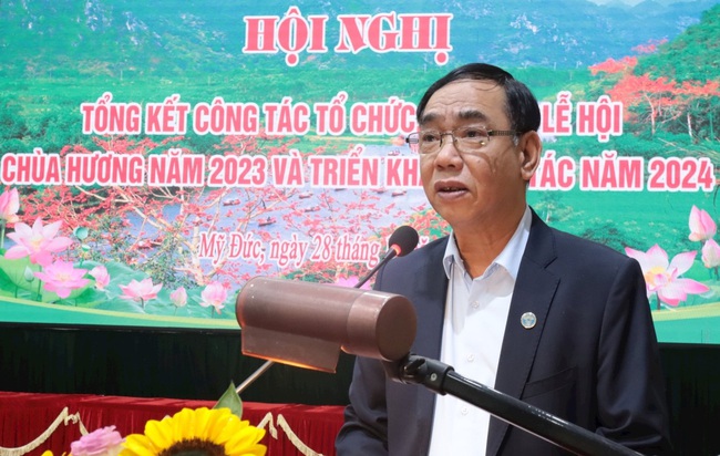 Năm 2023, chùa Hương đón hơn 1 triệu du khách về trẩy hội - Ảnh 2.