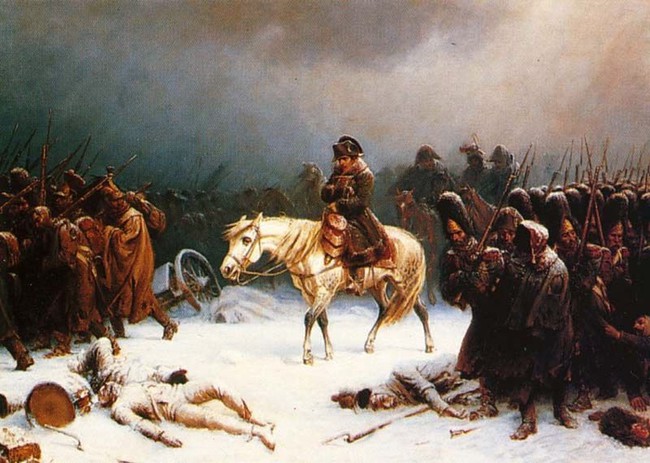 Thảm họa khủng khiếp trên sông băng giết hàng vạn quân Napoleon - Ảnh 1.
