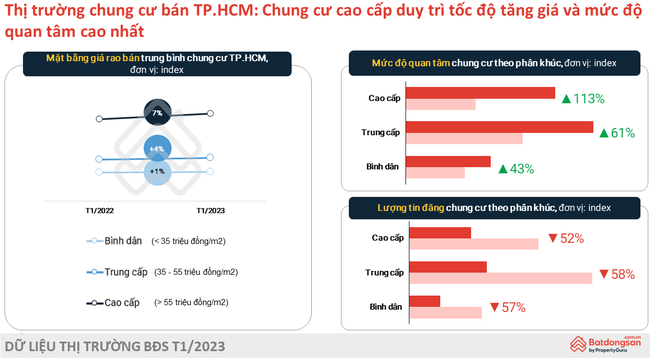 Đầu năm 2023, nhu cầu tìm mua chung cư, biệt thự tăng - Ảnh 2.