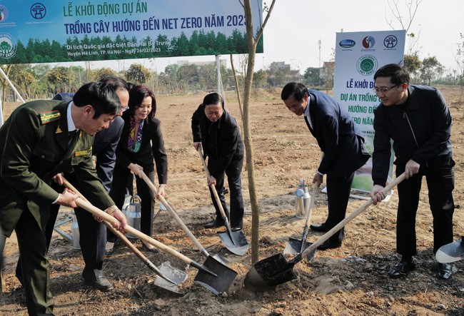 Dự án trồng cây hướng đến Net Zero Carbon chính thức khởi động tại Hà Nội - Ảnh 7.