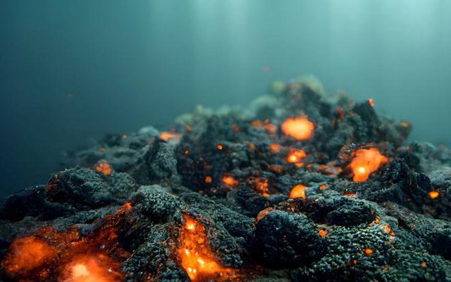 Núi lửa dưới biển không bị nước biển dập tắt, tại sao? - Ảnh 1.