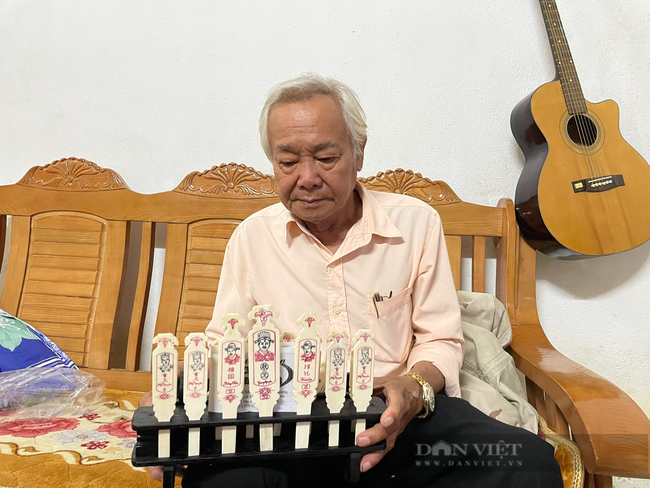 Nghệ nhân xứ Huế gần 50 năm chế tác đồ chơi xưa từ xương bò, hàng tiêu thụ quanh năm  - Ảnh 5.