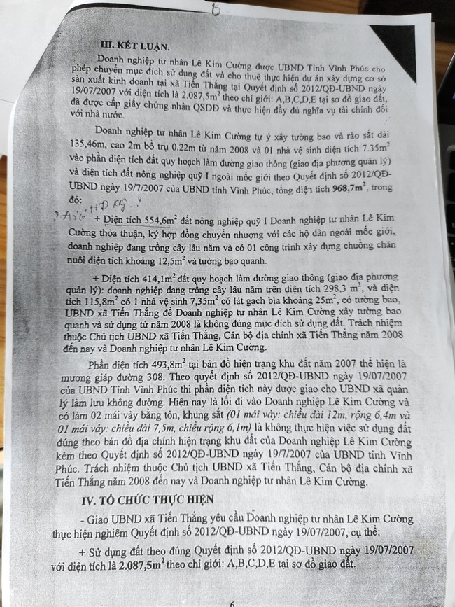 Mê Linh (Hà Nội): Kết luận vi phạm sử dụng đất sau nhiều năm vẫn nằm trên giấy - Ảnh 3.