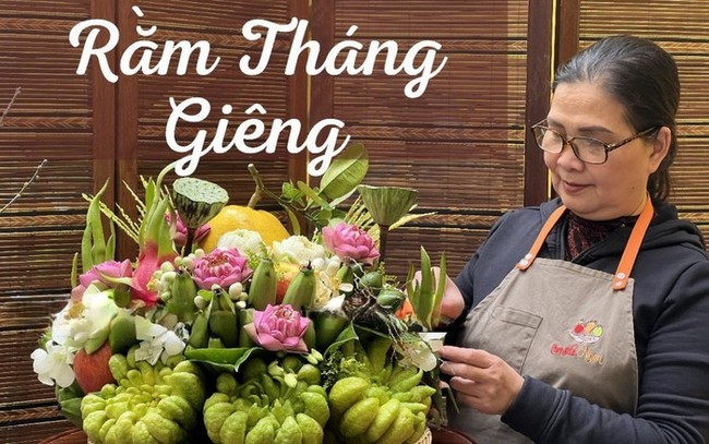 Mâm cỗ cúng Rằm tháng Giêng: Đủ món ngon mà không ngán - Ảnh 1.