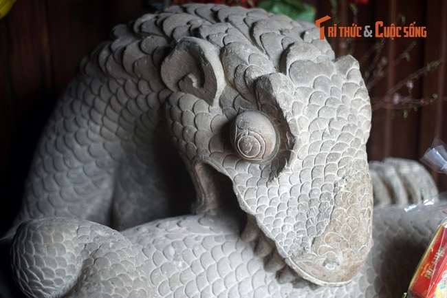 Bức tượng rồng cắn thân chân xé mình ngàn tuổi độc nhất Việt Nam - Ảnh 4.