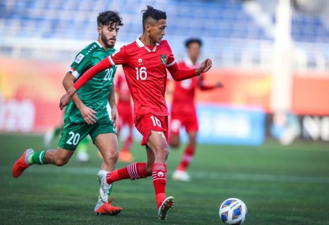 Đối thủ U20 Iraq bị thẻ đỏ, U20 Indonesia vẫn thua tan tác - Ảnh 1.
