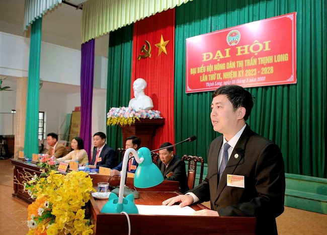 Hải Hậu là huyện đầu tiên của tỉnh Nam Định hoàn thành Đại hội Hội Nông dân cấp cơ sở - Ảnh 1.